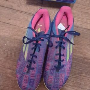 adidas Multicolor Sneakers with Pink and Blue Accents